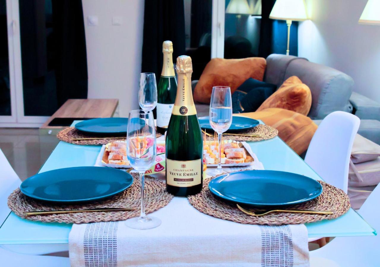 Appartement-Paris-Disney-Terrasse-Jardin-Parking Vaires-sur-Marne Bagian luar foto