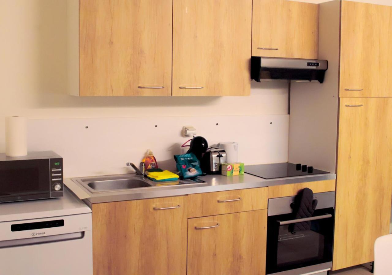Appartement-Paris-Disney-Terrasse-Jardin-Parking Vaires-sur-Marne Bagian luar foto
